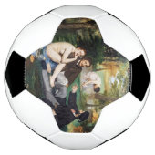 Edouard Manet - Luncheon op de gras Voetbal (Gedraaid)