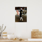 Édouard Manet Mademoiselle/Costume of Espada Poster (Keuken)