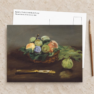 Edouard Manet - Mand met fruit Briefkaart