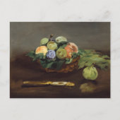 Edouard Manet - Mand met fruit Briefkaart (Voorkant)
