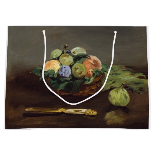 Edouard Manet - Mand met fruit Groot Cadeauzakje (Voorkant)