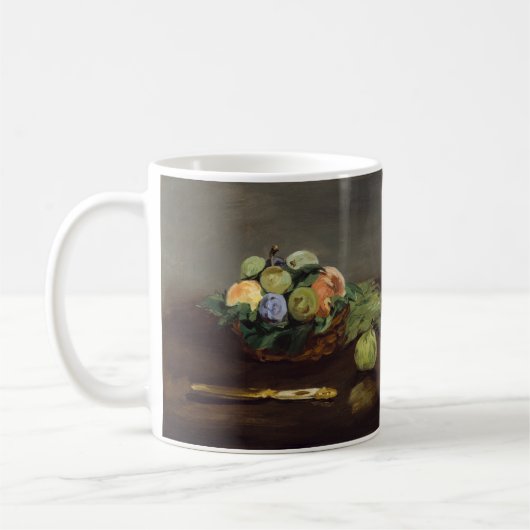 Edouard Manet - Mand met fruit Koffiemok (Links)