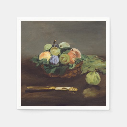Edouard Manet - Mand met Fruit Servet (Voorkant)
