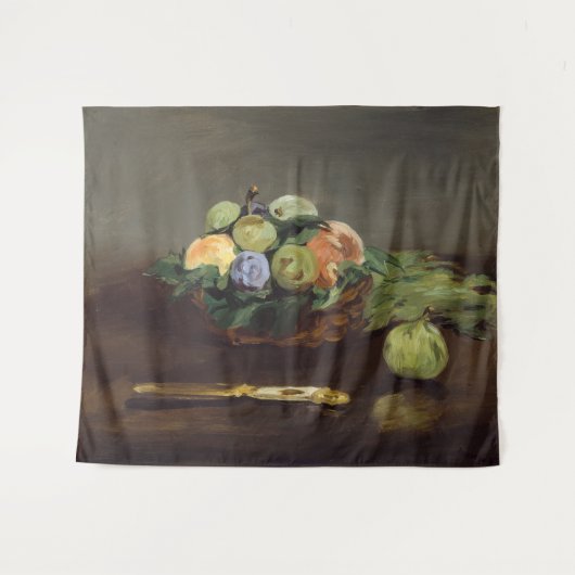 Edouard Manet - Mand met fruit Wandkleed (Voorkant (horizontaal))