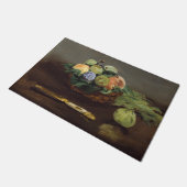 Edouard Manet - mandje vruchten Deurmat (Schuin)