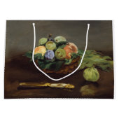 Edouard Manet - mandje vruchten Groot Cadeauzakje (Voorkant)