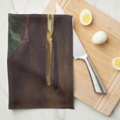 Edouard Manet - mandje vruchten Theedoek (Quarter Fold)