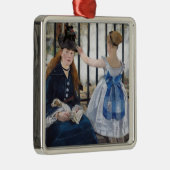 Edouard Manet Metalen Ornament (Rechts)