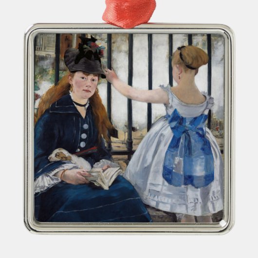 Edouard Manet Metalen Ornament (Voorkant)