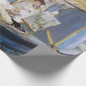 Edouard Manet - Monet in zijn Studio Boat Cadeaupapier (Hoek)