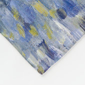 Edouard Manet - Monet in zijn Studio Boat Fleece Deken (Hoek)