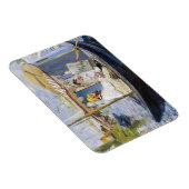 Edouard Manet - Monet in zijn Studio Boat Magneet (Rechterzijde)