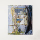 Edouard Manet - Monet in zijn Studio Boat Wandkleed (Voorkant)