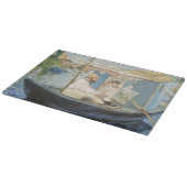 Edouard Manet - Monet schilderij op zijn studioboo Snijplank (Hoek)