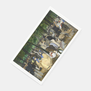 Edouard Manet - Muziek in de Tuilerieën Servet