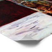 Edouard Manet - Nog steeds lila en roos Poster (Hoek)