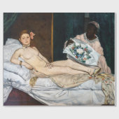 Edouard Manet - Olympia Cadeaupapier (Vlak)