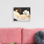 Edouard Manet - Olympia Canvas Afdruk (Insitu (Woonkamer))