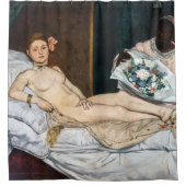 Edouard Manet - Olympia Douchegordijn (Voorkant)