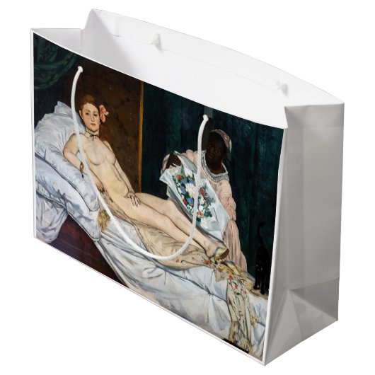 Edouard Manet - Olympia Groot Cadeauzakje (Achterkant Gekanteld)