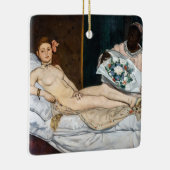 Edouard Manet - Olympia Keramisch Ornament (Rechts)