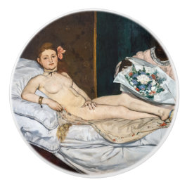 Edouard Manet - Olympia Keramische Knop