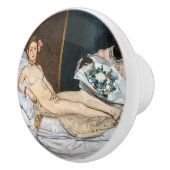 Edouard Manet - Olympia Keramische Knop (Rechts)