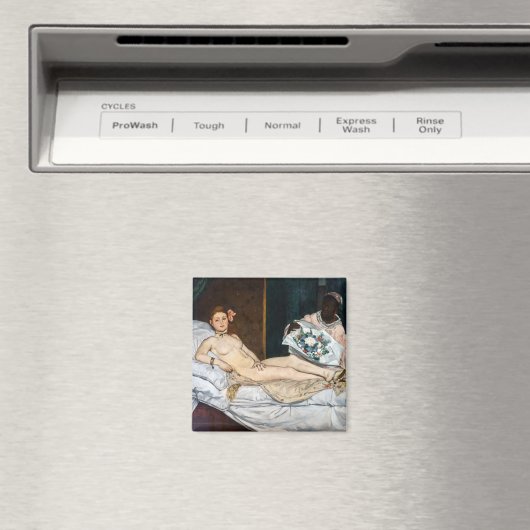 Edouard Manet - Olympia Magneet (Insitu (Vaatwasser))