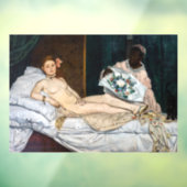 Edouard Manet - Olympia Raamsticker (Vel 3)