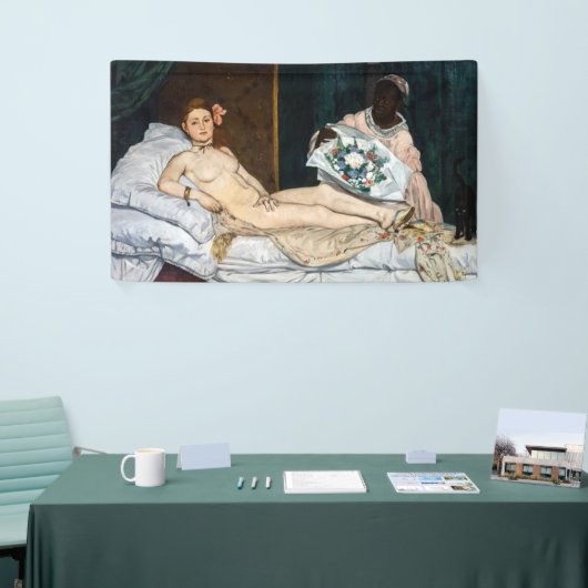 Edouard Manet - Olympia Spandoek (Beurs)
