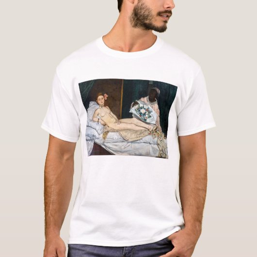 Edouard Manet - Olympia T-shirt (Voorkant)