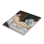 Edouard Manet - Olympia Tegeltje (Zijkant)