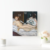Edouard Manet - Olympia Vierkante Klok (Huis)