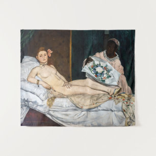 Edouard Manet - Olympia Wandkleed