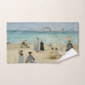 Edouard Manet - Op het strand, Boulogne-sur-Mer Bad Handdoek (Handdoek)