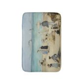 Edouard Manet - Op het strand, Boulogne-sur-Mer Badmat (Voorkant Verticaal)