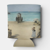 Edouard Manet - Op het strand, Boulogne-sur-Mer Blikjeskoeler (Achterkant)