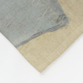 Edouard Manet - Op het strand, Boulogne-sur-Mer Fleece Deken (Hoek)