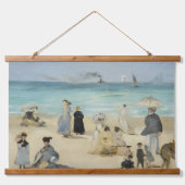 Edouard Manet - Op het strand, Boulogne-sur-Mer Hangend Wandkleed (Voorkant)