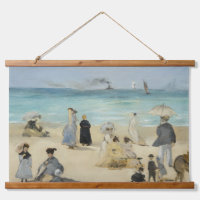 Edouard Manet - Op het strand, Boulogne-sur-Mer