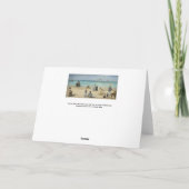 Edouard Manet - Op het strand, Boulogne-sur-Mer Kaart (Achterkant)