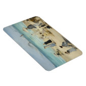 Edouard Manet - Op het strand, Boulogne-sur-Mer Magneet (Rechterzijde)