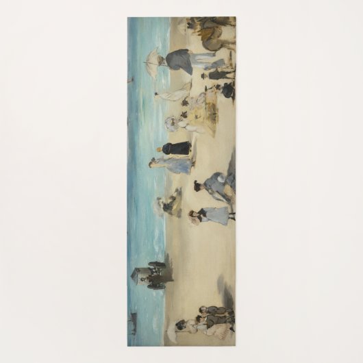 Edouard Manet - Op het strand, Boulogne-sur-Mer Yogamat (Achterkant)