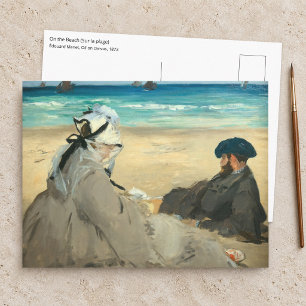 Edouard Manet - Op het strand Briefkaart