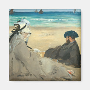 Edouard Manet - Op het strand Magneet