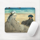 Edouard Manet - Op het strand Muismat (Met muis)