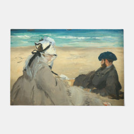 Edouard Manet - Op strand Deurmat