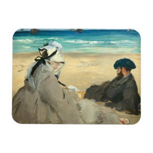 Edouard Manet - Op strand Magneet