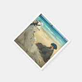 Edouard Manet - Op strand Servet (Hoek)