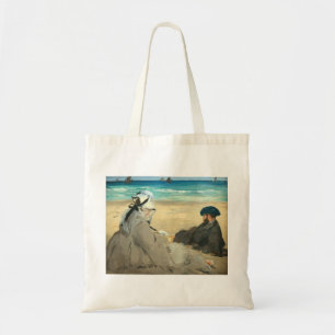 Edouard Manet - Op strand Tote Bag
